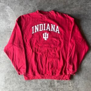 Vintage 2000s iu indiana spellout crewneck